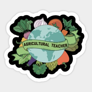 AG Agricultural Teacher Sticker